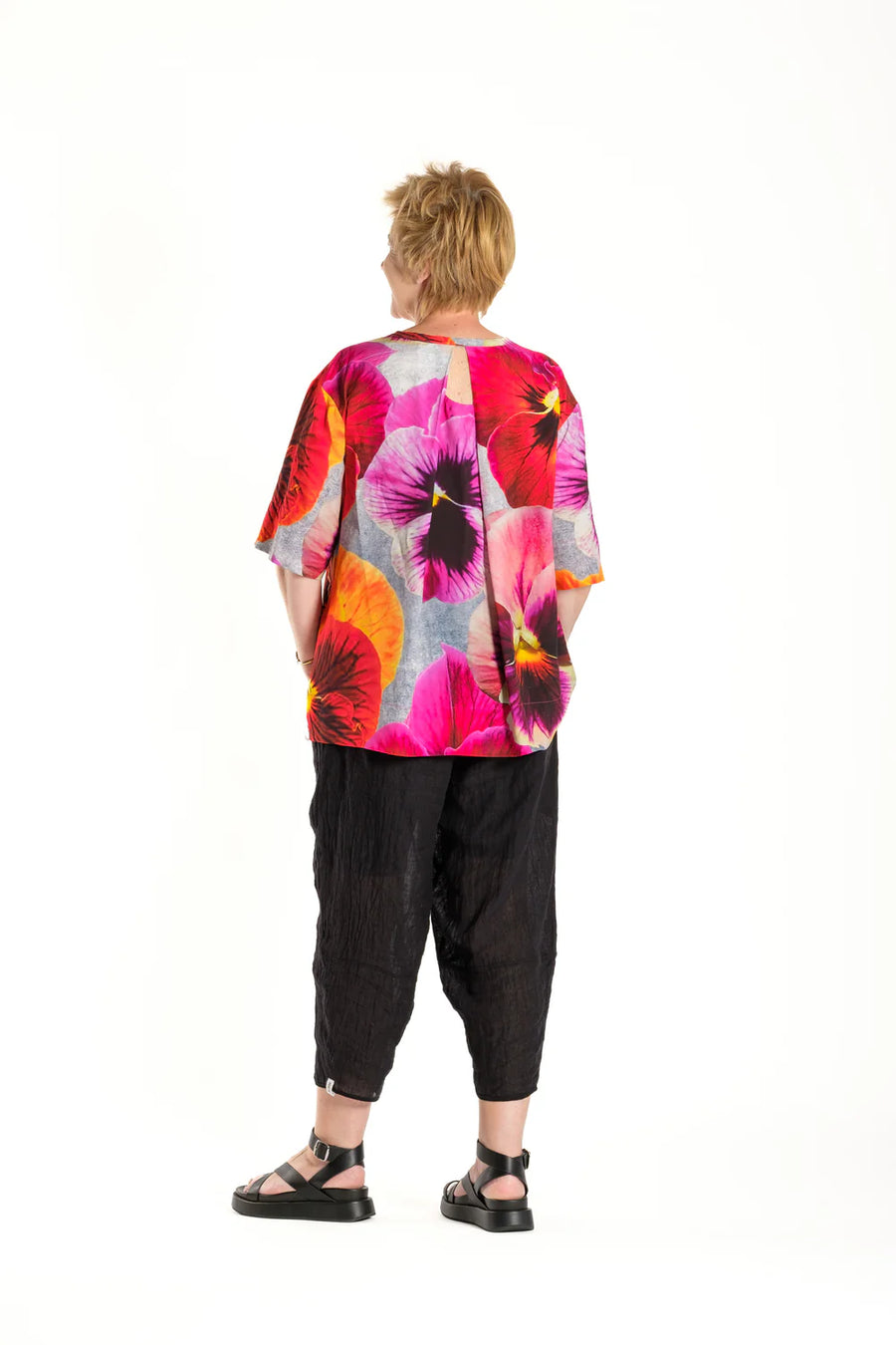 Zefer Top | Lush Pansies | Deeanne Hobbs