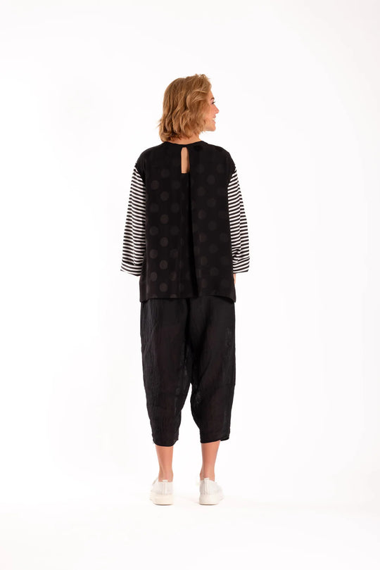 Zefer Top | Spotted Stripes | Deeanne Hobbs