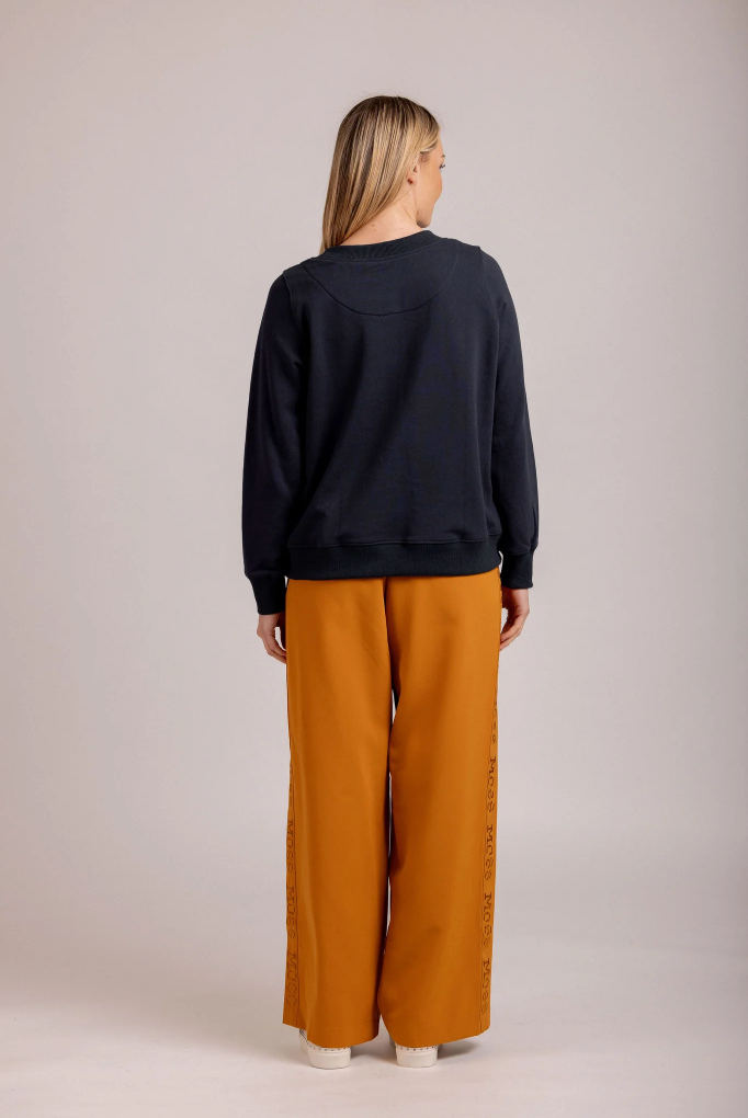 Moss Logo Sweat | Navy | Moss