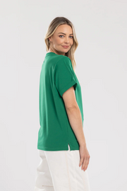 Bow Tee | Green | Mimoso