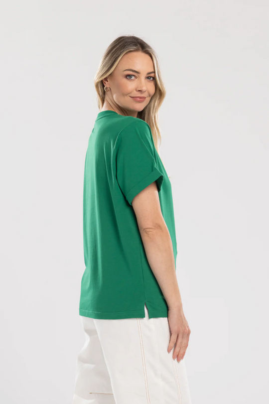 Bow Tee | Green | Mimoso