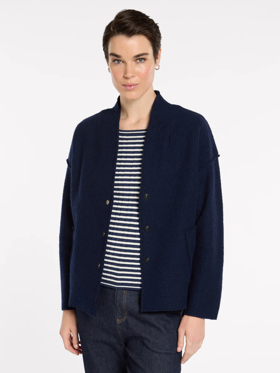 Boiled Wool Jacket | Marco Polo
