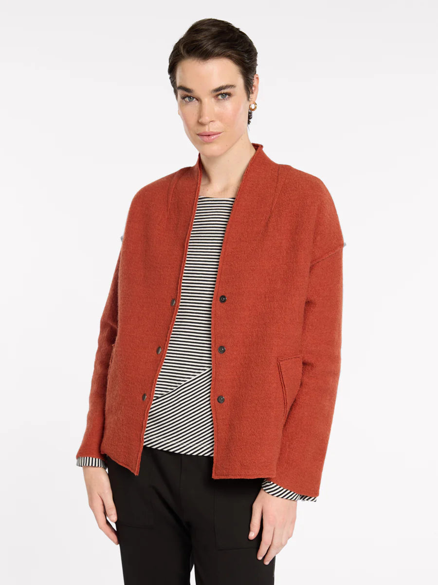 Boiled Wool Jacket | Marco Polo