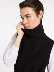 B/W Longline Belted Vest | Marco Polo