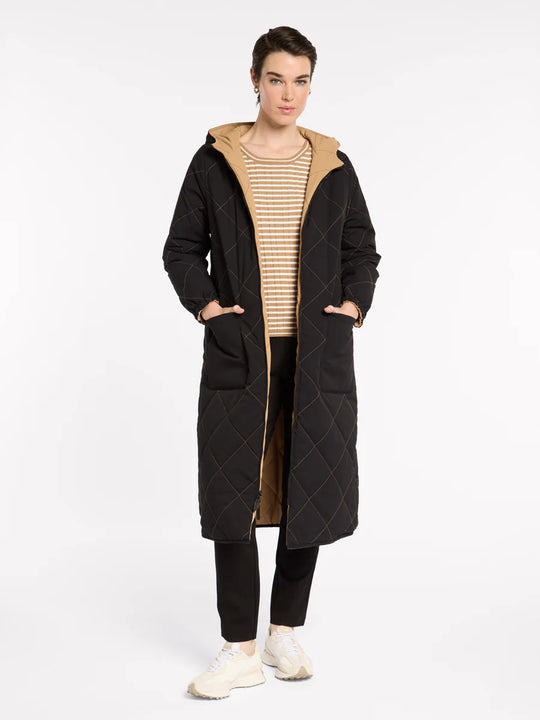 Reversible Tan Puffa | Marco Polo