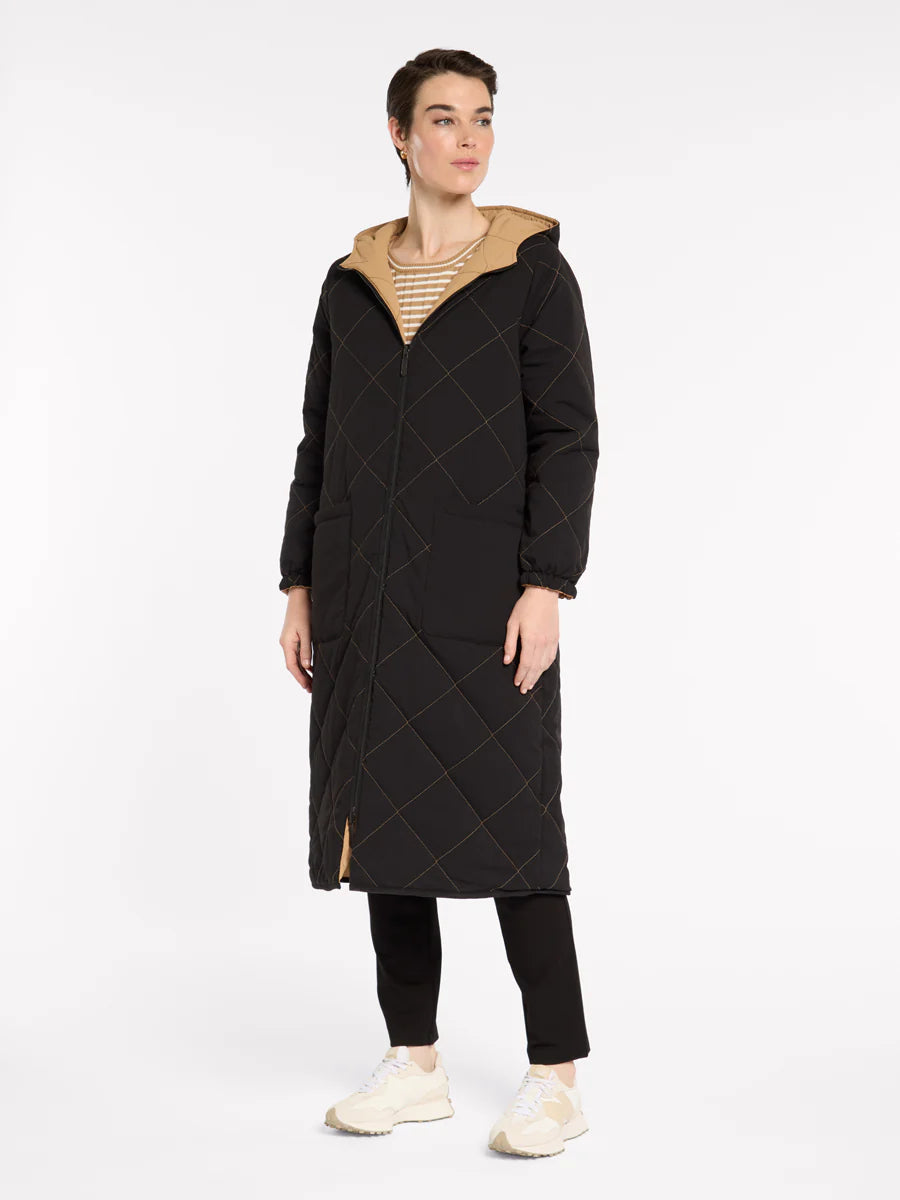 Reversible Tan Puffa | Marco Polo