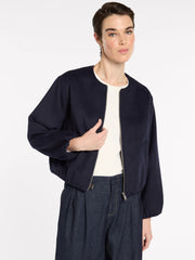 Cropped Bomber | Navy | Marco Polo