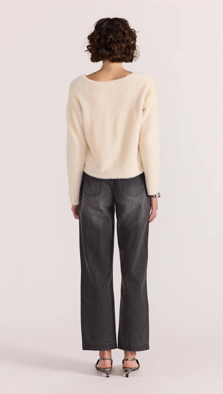 Ember Fluffy Knit | Cream | Staple
