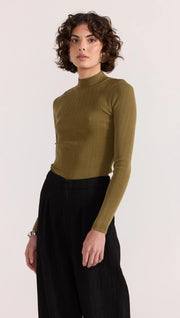 Renee Rib Knit | Khaki | Staple
